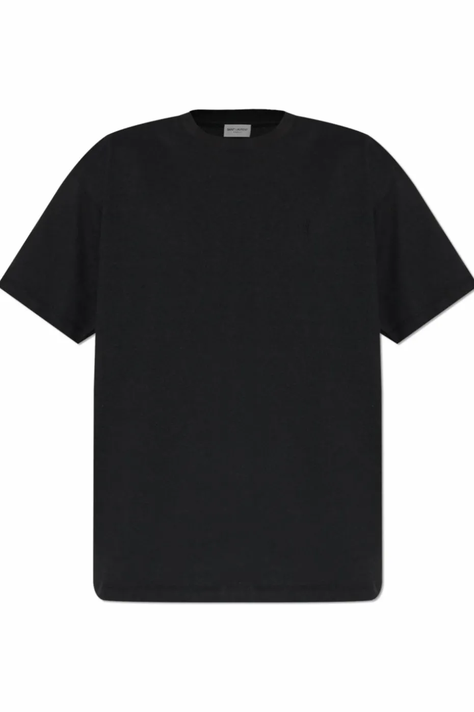 Saint Laurent BLACK Round Neck T-Shirt