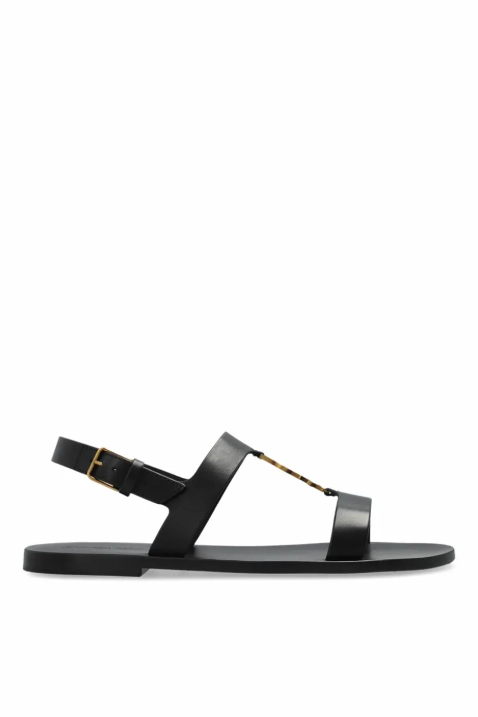 Saint Laurent BLACK Sandals Cassandre