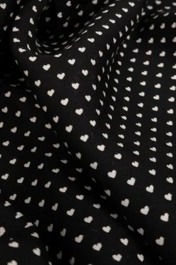 Saint Laurent BLACK Shawl with frayed edges