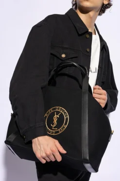 Saint Laurent BLACK Shopper Bag