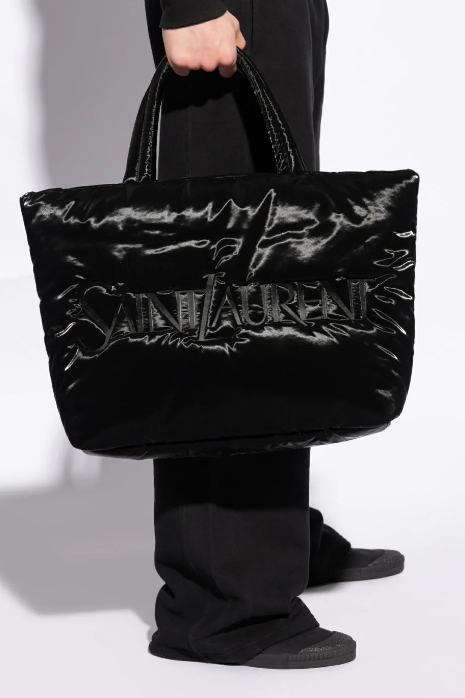 Saint Laurent BLACK Shopper Bag