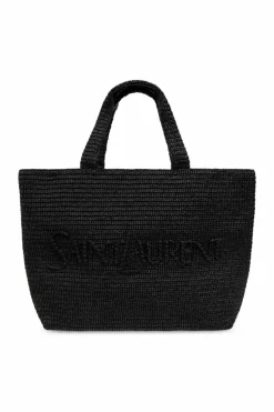 Saint Laurent BLACK Shopper bag with logo