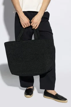 Saint Laurent BLACK Shopper bag with logo