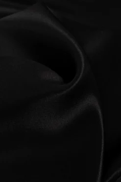 Saint Laurent BLACK Silk scarf