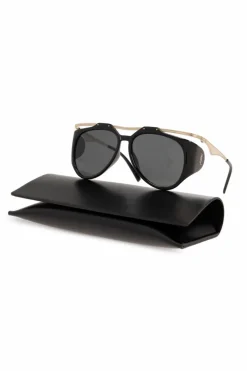Saint Laurent BLACK ‘SL M137 Amelia’ Sunglasses
