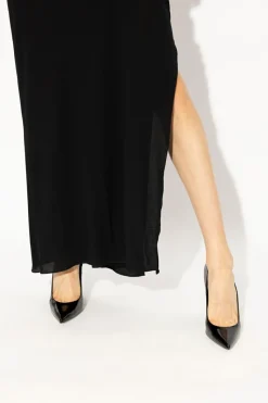 Saint Laurent BLACK Stiletto pumps in patent leather
