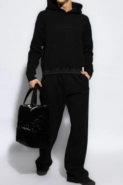 Saint Laurent BLACK Sweatshirt with logo