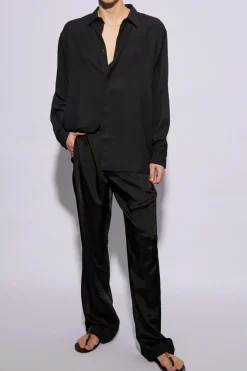 Saint Laurent BLACK Textured shirt