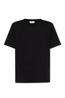 Saint Laurent BLACK T-shirt with logo