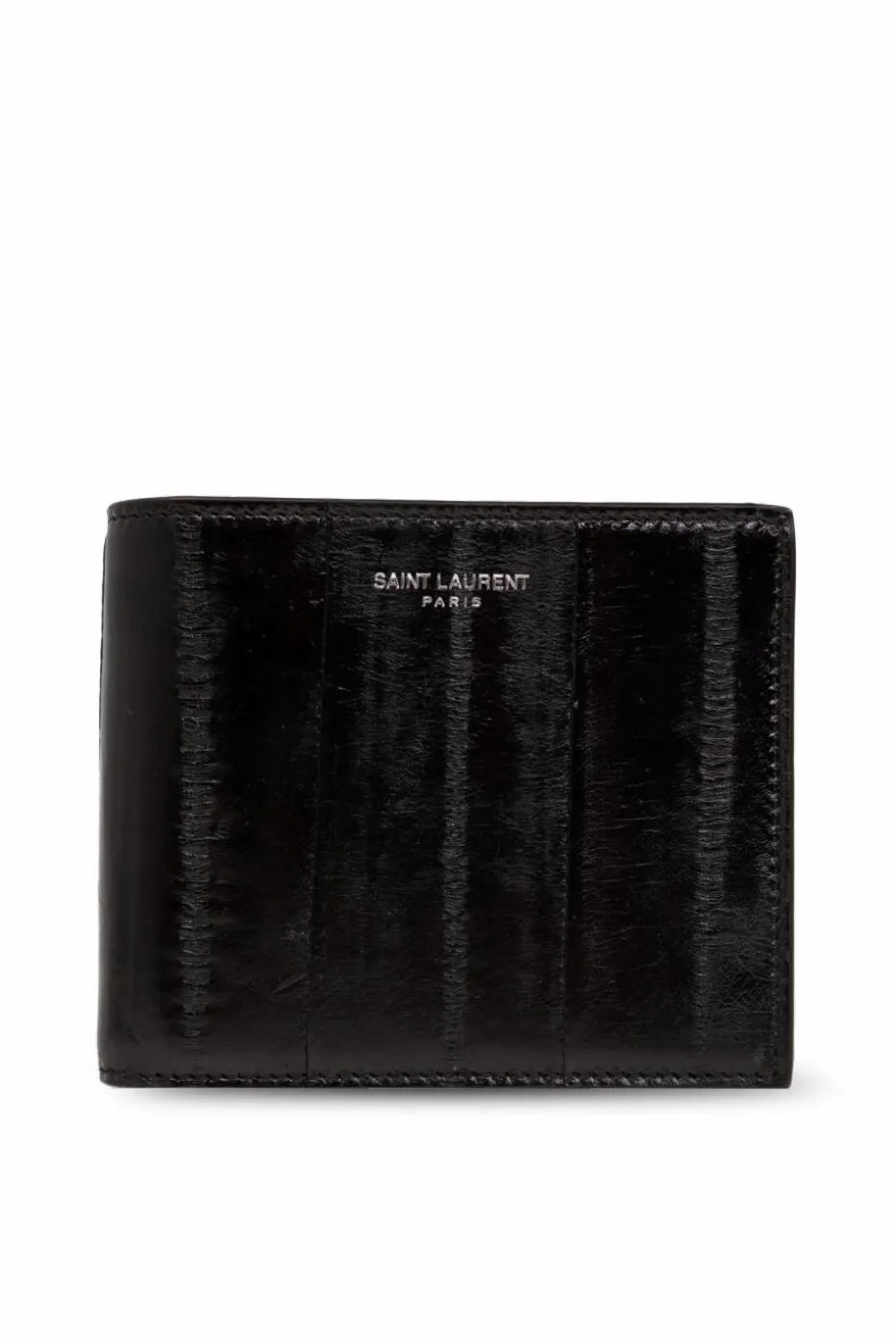 Saint Laurent BLACK Wallet with logo