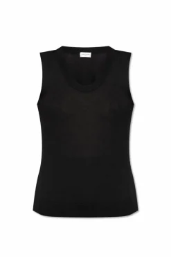 Saint Laurent BLACK Wool vest