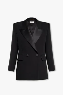 Saint Laurent BLACK Wool blazer