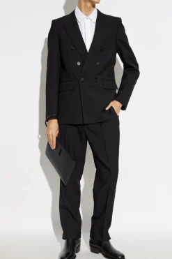 Saint Laurent BLACK Wool Pants