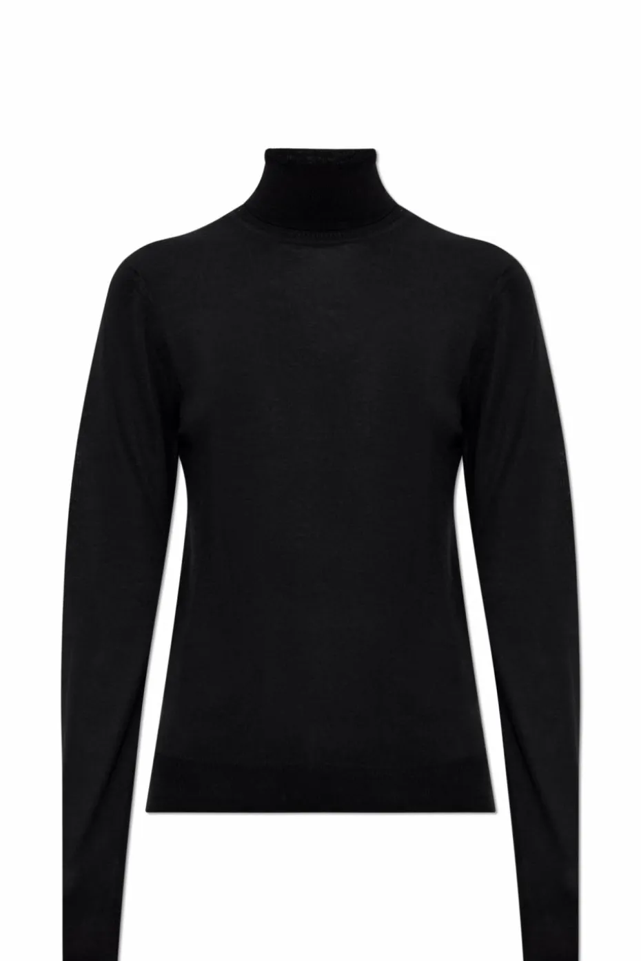Saint Laurent BLACK Wool Turtleneck Sweater