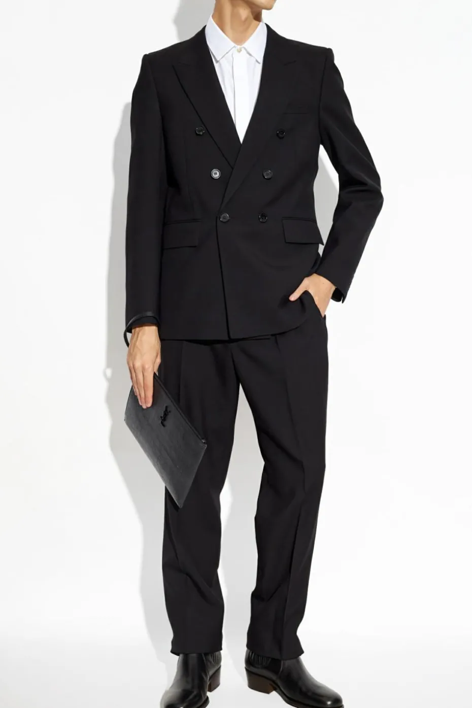 Saint Laurent BLACK Woolen blazer