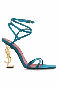 Saint Laurent BLUE Heeled sandals Opyum