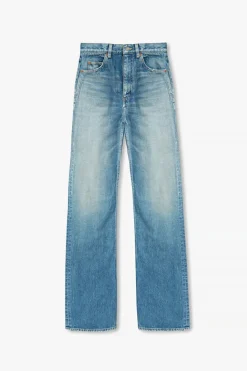 Saint Laurent BLUE Jeans with straight legs