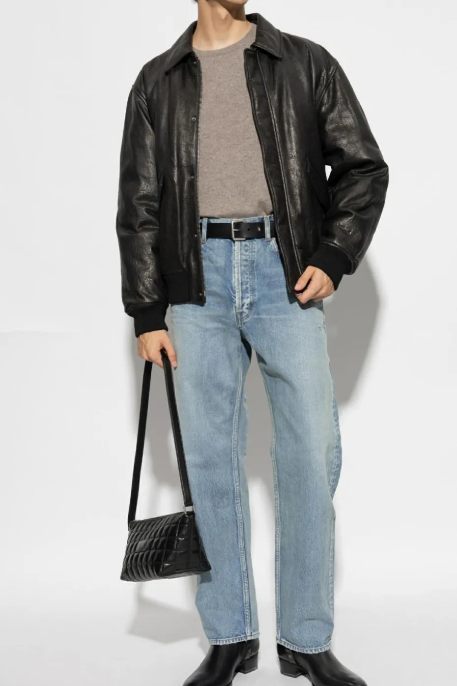 Saint Laurent BLUE Jeans with vintage effect