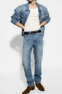 Saint Laurent BLUE Oversize denim jacket