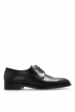 Saint Laurent BROWN āAdrienā leather shoes