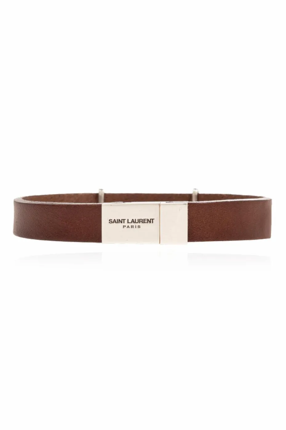Saint Laurent BROWN Bracelet with logo