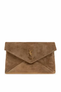 Saint Laurent BROWN Cassandre Large clutch