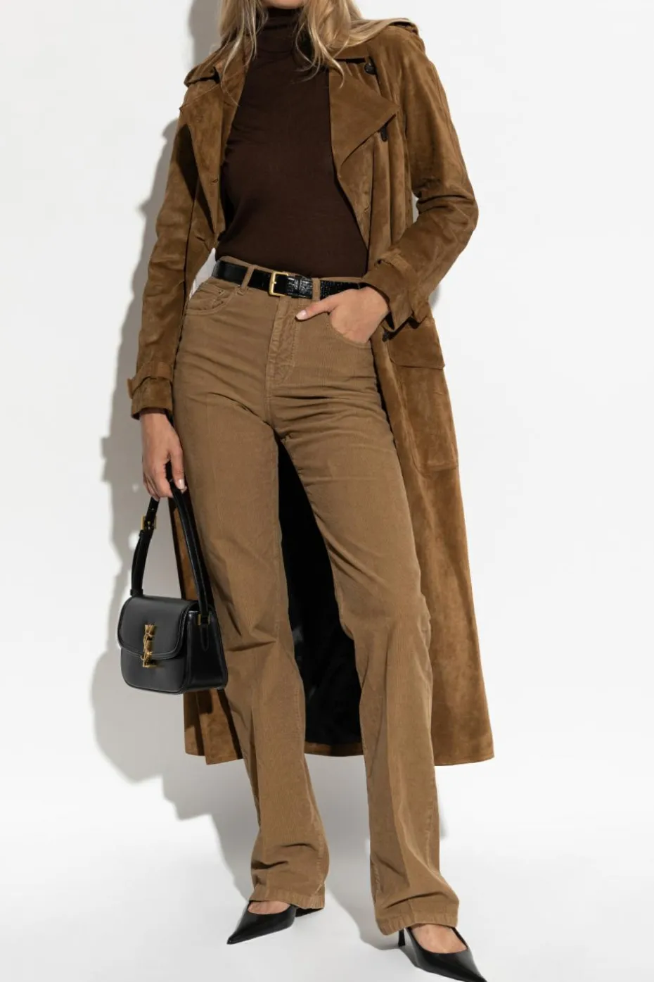 Saint Laurent BROWN Corduroy trousers