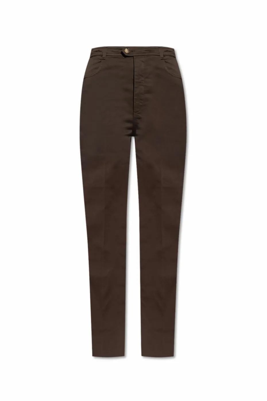 Saint Laurent BROWN Cotton trousers