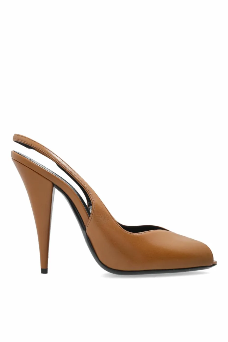 Saint Laurent BROWN Heeled shoes "Page"