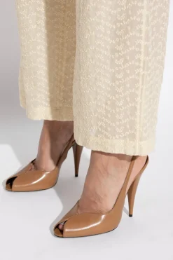 Saint Laurent BROWN Heeled shoes "Page"