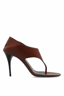 Saint Laurent BROWN Heeled sandals `Sand`