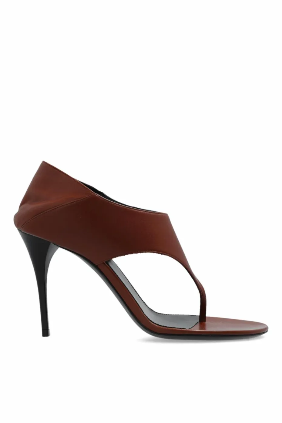Saint Laurent BROWN Heeled sandals `Sand`