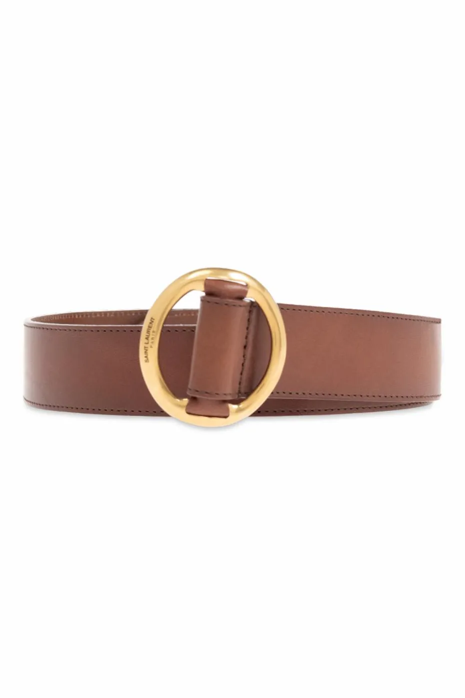 Saint Laurent BROWN Leather belt