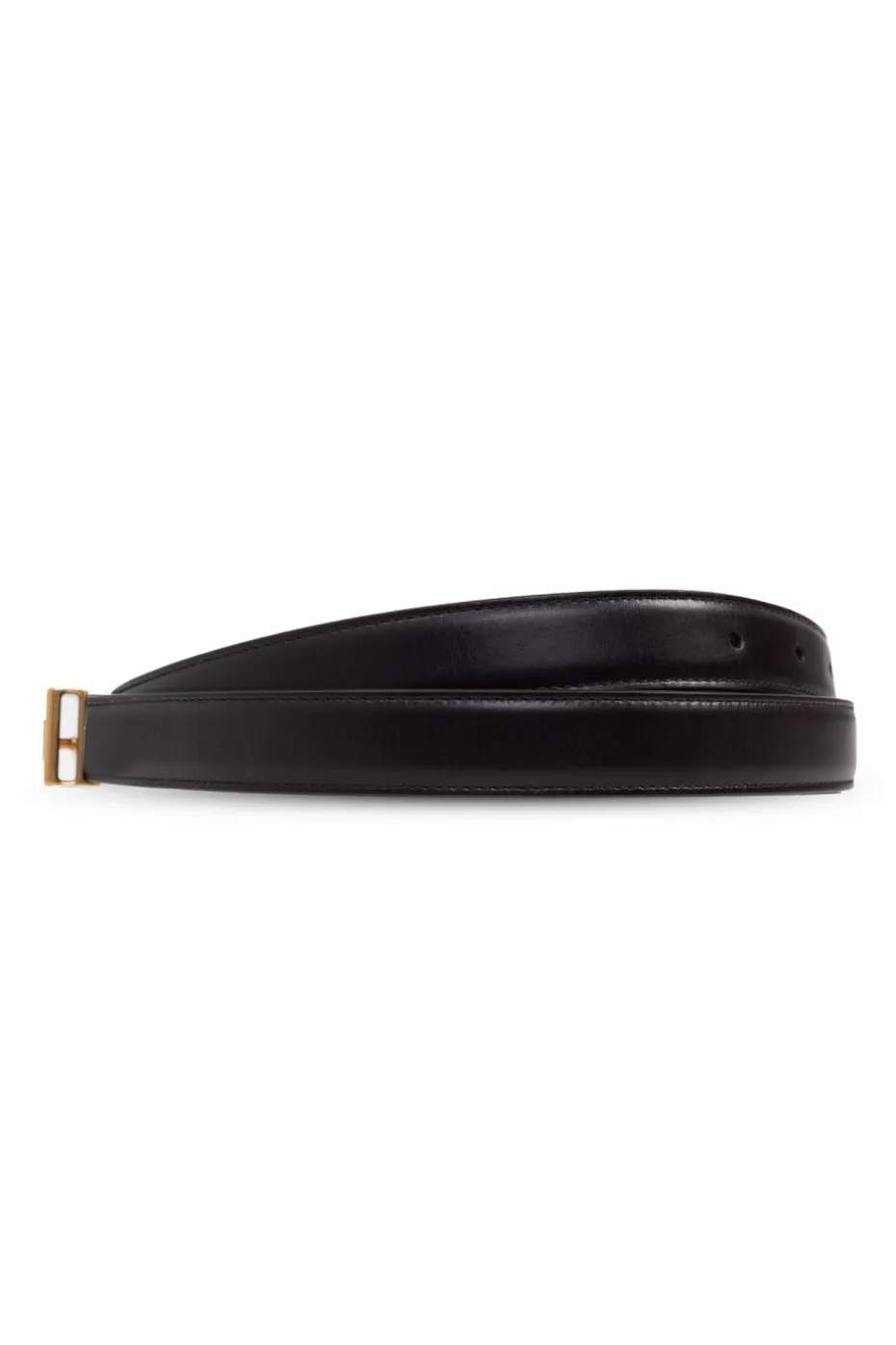 Saint Laurent BROWN Leather belt