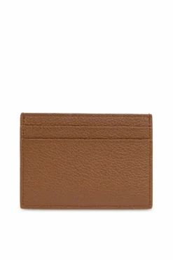 Saint Laurent BROWN Leather card case