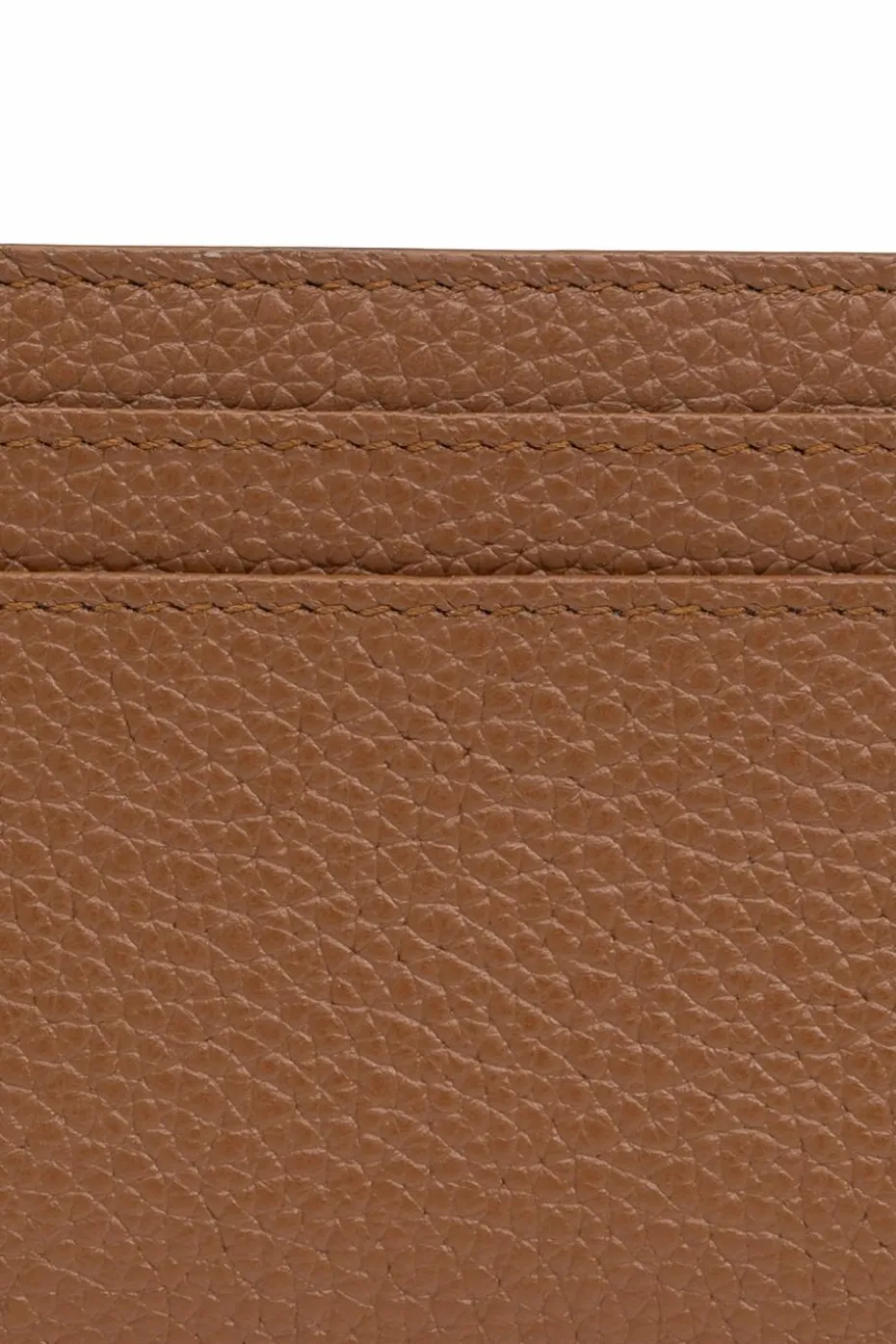 Saint Laurent BROWN Leather card case