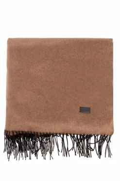 Saint Laurent BROWN Scarf with logo