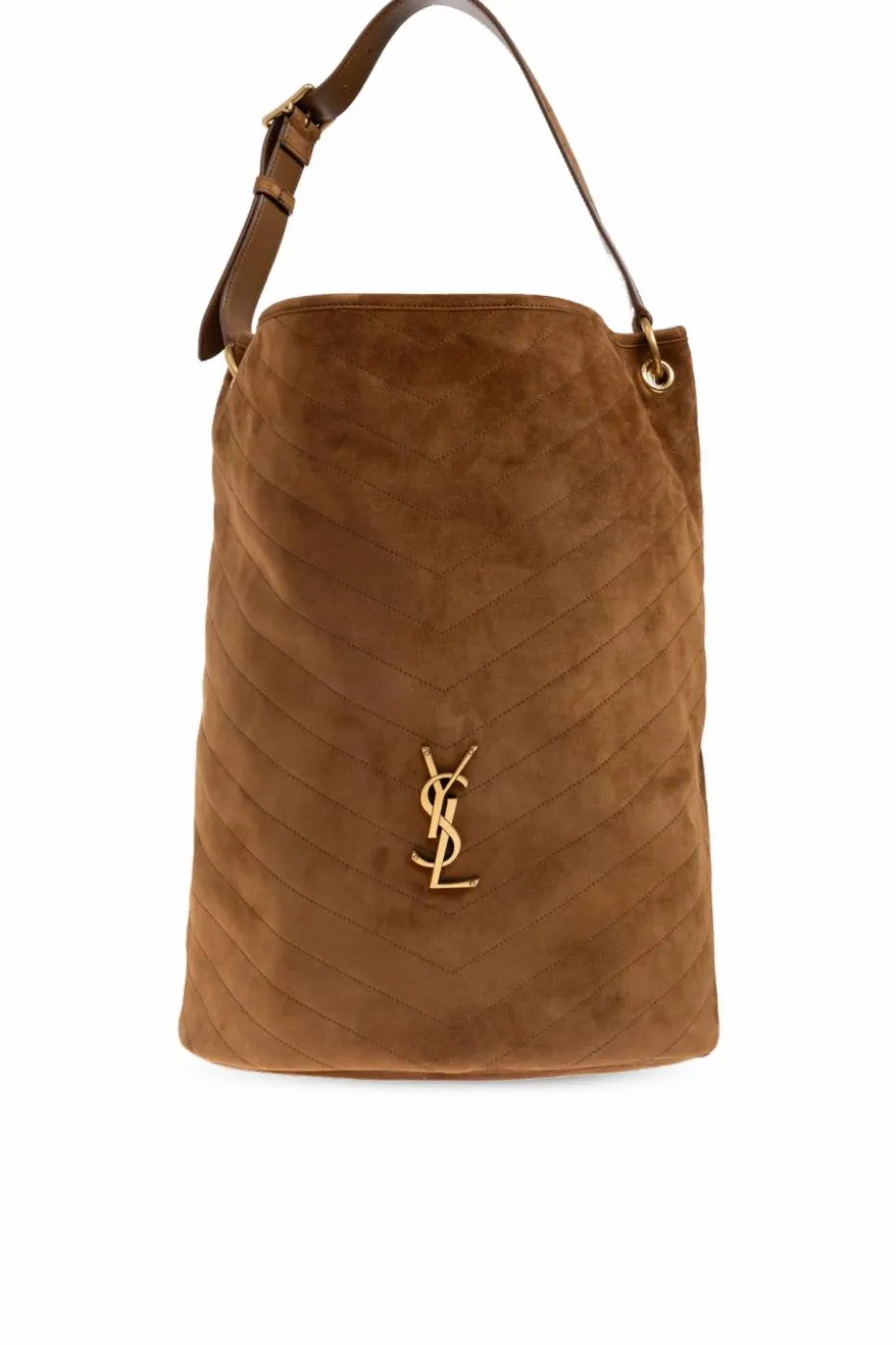 Saint Laurent BROWN Shopper bag "Nikki Suple"