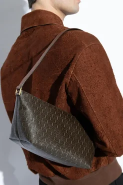 Saint Laurent BROWN Shoulder bag ‘Le Monogramme’