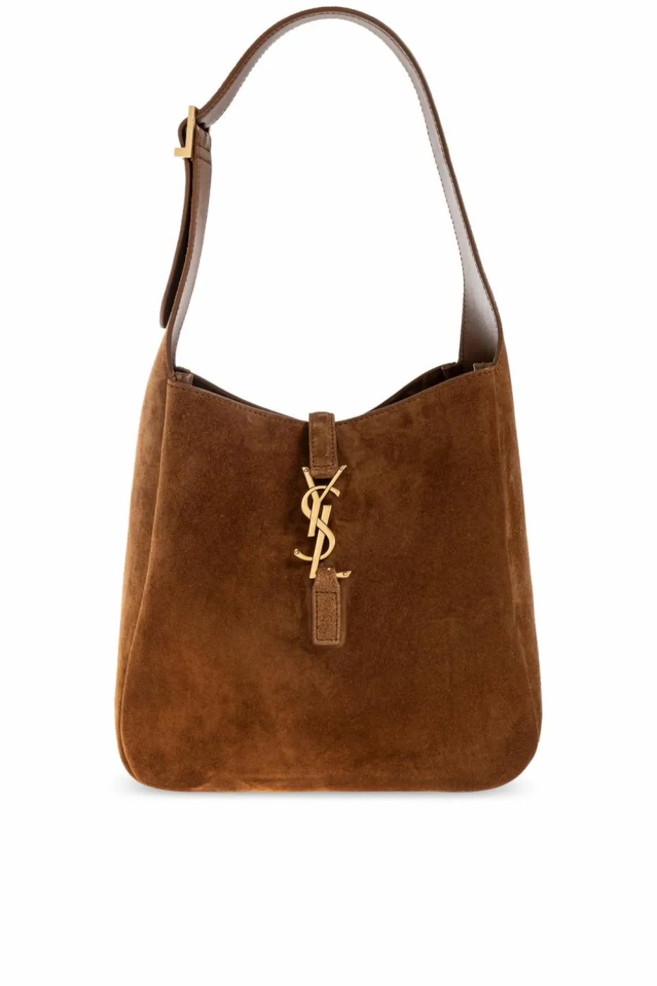 Saint Laurent BROWN Shoulder bag `LE 5 a 7 Supple Small`