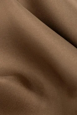 Saint Laurent BROWN Silk Scarf