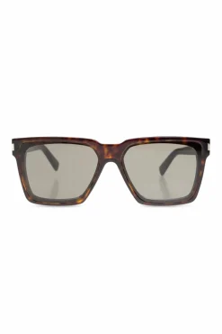 Saint Laurent BROWN āSL 610ā sunglasses