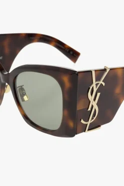 Saint Laurent BROWN ‘SL M119 Blaze’ sunglasses