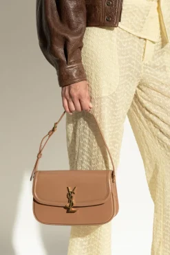 Saint Laurent BROWN ‘Solferino Medium’ bag