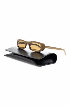Saint Laurent BROWN Sunglasses `SL 557 SHADE`
