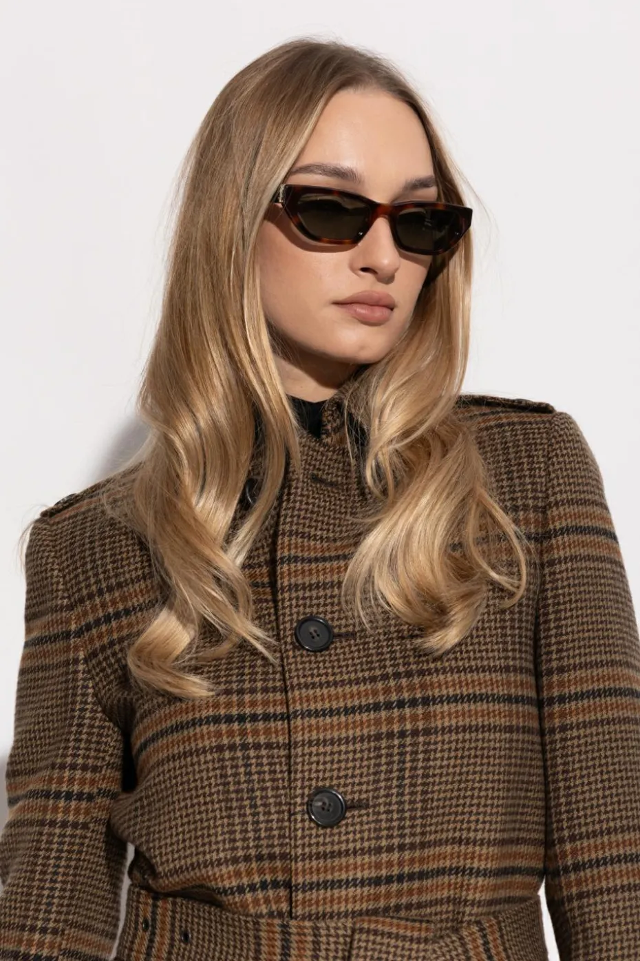 Saint Laurent BROWN Sunglasses "SL M126"