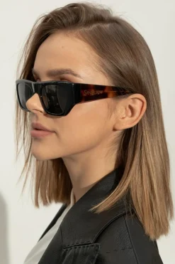 Saint Laurent BROWN Sunglasses SL 740