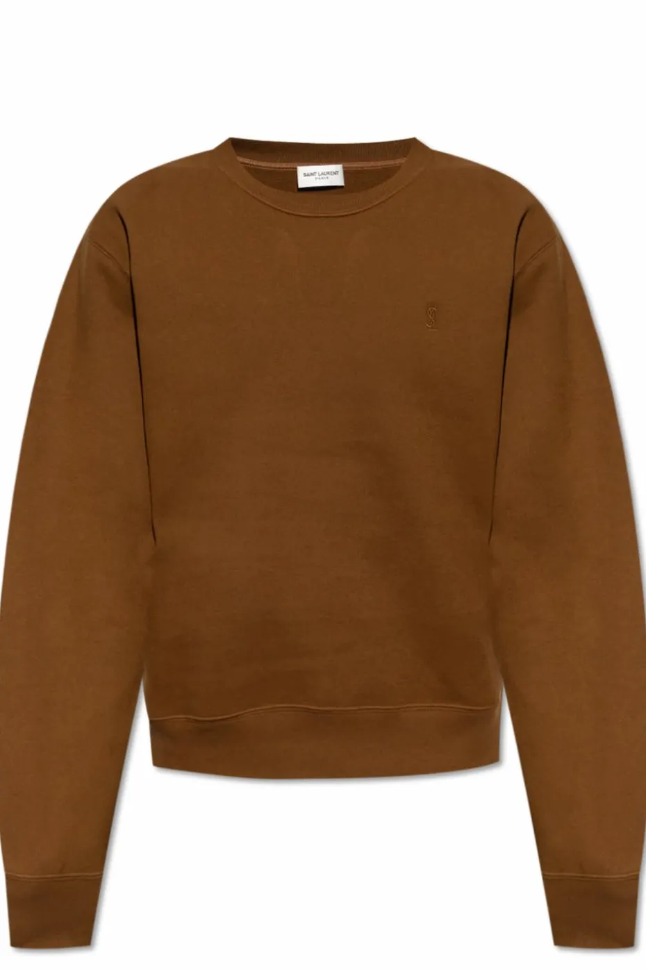 Saint Laurent BROWN Sweatshirt with Saint Laurent logo