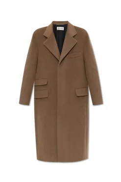 Saint Laurent BROWN Wool coat