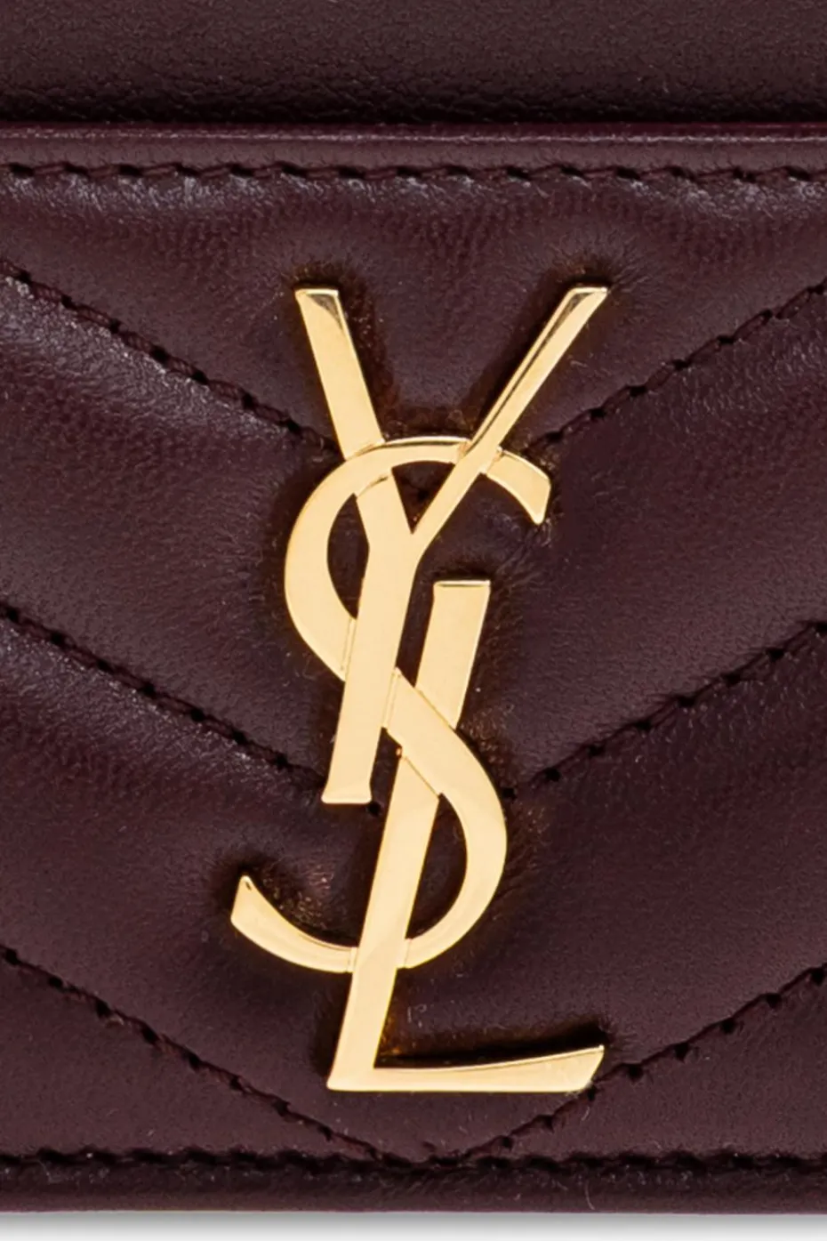 Saint Laurent BURGUNDY Card case
